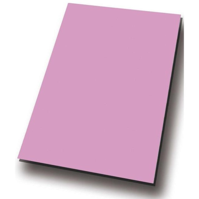 Kresliaci kartón A4, 50 listov, 225g, farba ružová_1