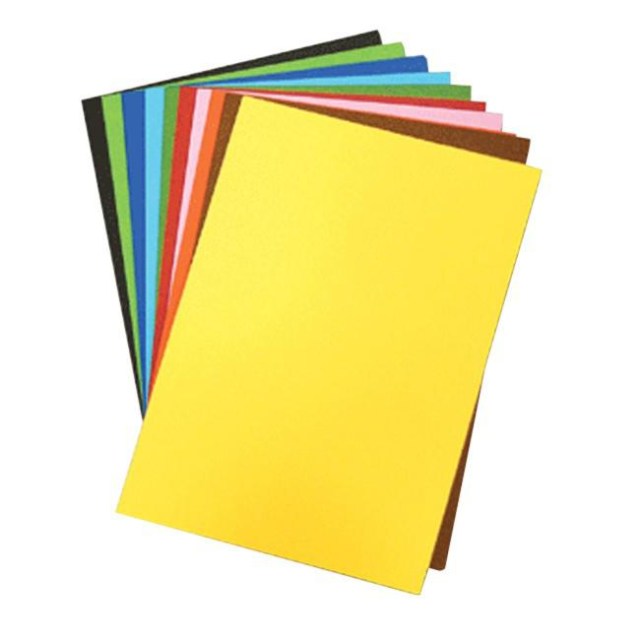 Kresliaci kartón, A4, 50 listov, 225g, mix farieb_1