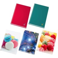 Záznamová kniha Krpa A6 96 listov linajková, mix motívov_1