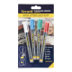 Mikro popisovač, šírka hrotu: 1 - 2 mm / 4ks v balení Color_1