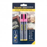 Stredný popisovač, šírka hrotu 2 - 6 mm / 2ks v balení Pink_1