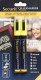 Securit stredný popisovač, šírka hrotu 2 - 6 mm / 2ks v balení Yellow_1