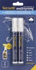Securit stredný vodeodolný popisovač, šírka hrotu 2 - 6 mm / 2 ks v balení, White_1