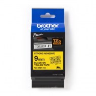Samolepiaca páska Brother TZe-S621 páska 9 mm žltá/čierna_1