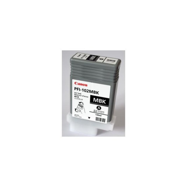 Atramentová náplň Canon PFI-102MBK pre iPF500/600/700 LP17/24 matte black (130 ml)_1