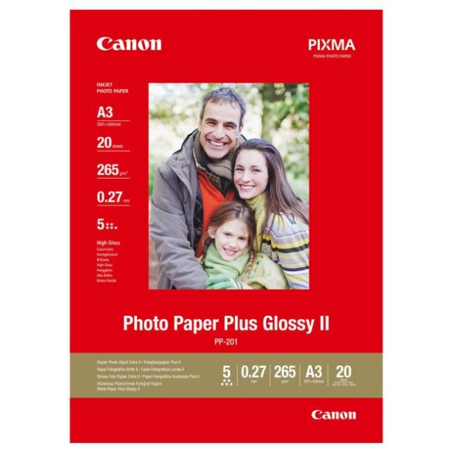 Papier Canon PP-201 A3, 20 ks, lesklý, 260g_1