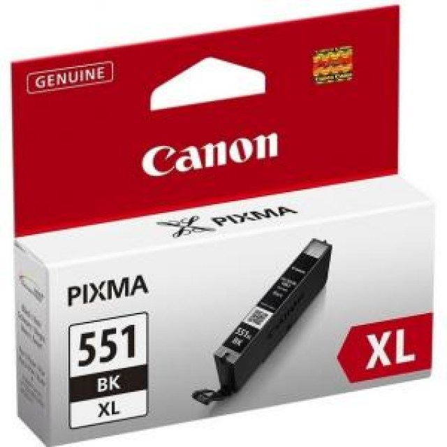 Atramentová náplň Canon CLI-551 BK pre MG 5450/6350/iP7250 black XL (500 str.)_1