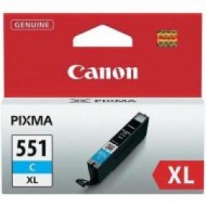 Atramentová náplň Canon CLI-551 C pre MG 5450/6350/iP7250 cyan XL (500 str.)_1