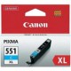 Atramentová náplň Canon CLI-551 C pre MG 5450/6350/iP7250 cyan XL (500 str.)_1