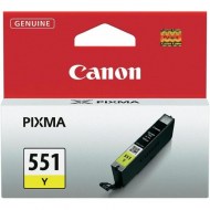 Atramentová náplň Canon CLI-551 Y pre MG 5450/6350, iP7250 yellow (330 str.)_1