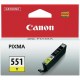 Atramentová náplň Canon CLI-551 Y pre MG 5450/6350, iP7250 yellow (330 str.)_1