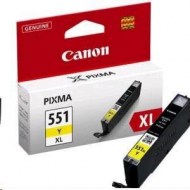 Atramentová náplň Canon CLI-551 Y pre MG 5450/6350/iP7250 yellow XL (500 str.)_1
