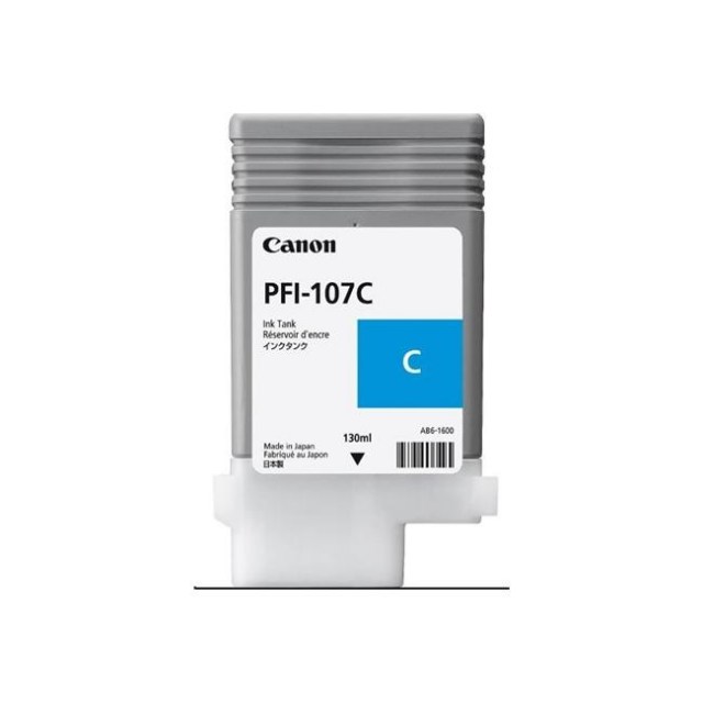 Atramentová náplň Canon PFI-107C pre iPF 670/680/685/780/785 cyan (130 ml)_1