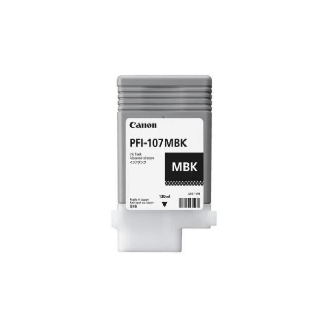 Atramentová náplň Canon PFI-107MBK pre iPF670/680/685/780/785 matte black (130 ml)_1