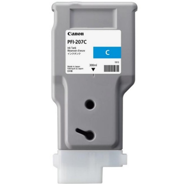 Atramentová náplň Canon PFI-207C pre iPF680/685/780/785 cyan (300 ml)_1