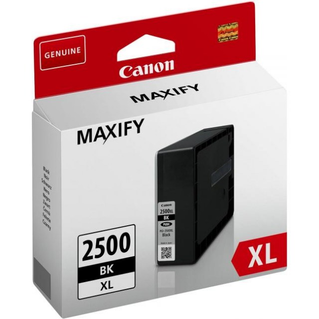 Atramentová náplň Canon PGI-2500BK pre MAXIFY iB4050/MB5050/MB5350 black XL (2.500 str.)_1