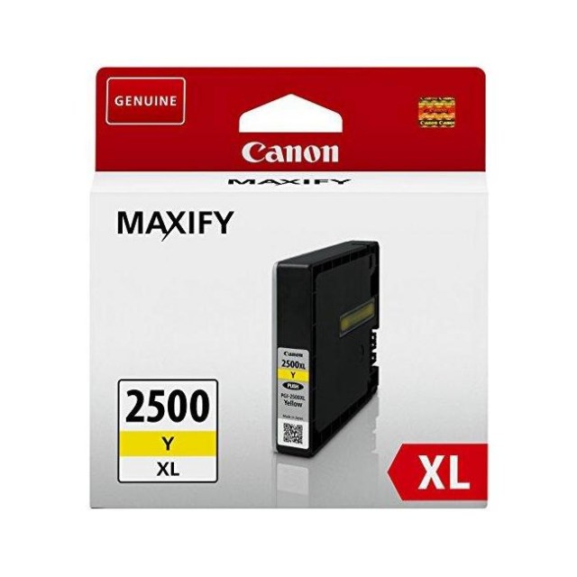Atramentová náplň Canon PGI-2500Y pre MAXIFY iB4050/MB5050/MB5350 yellow XL (1.520 str.)_1