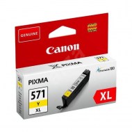 Atramentová náplň Canon CLI-571Y pre MG 5750/5751/6850/6851/7750/7751 yellow XL (11 ml)_1