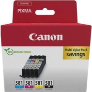 Atramentová náplň Canon CLI-581 BK/C/M/Y multipack pre TS6150/TS8150/TR7550 (4*5,6ml)_1