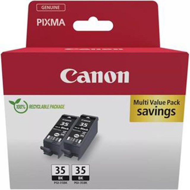 Atramentová náplň Canon PGI-35Bk pre PIXMA iP100 black dvojbalenie (2ks)_1