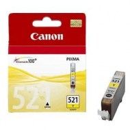 Atramentová náplň Canon CLI-521 pre MP 540/620/630/980/iP 3600/4600 yellow (460 str.)