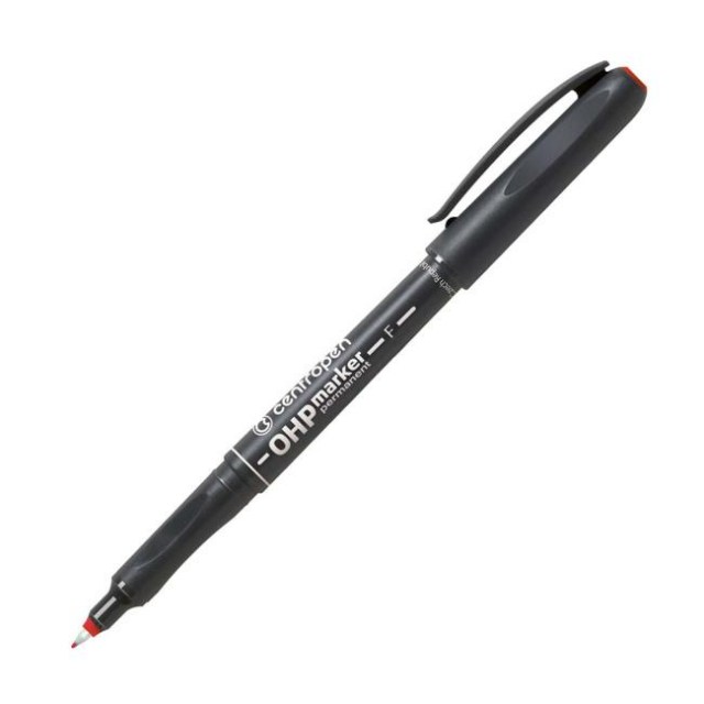 Popisovač OHP Centropen 2636 F červený_1