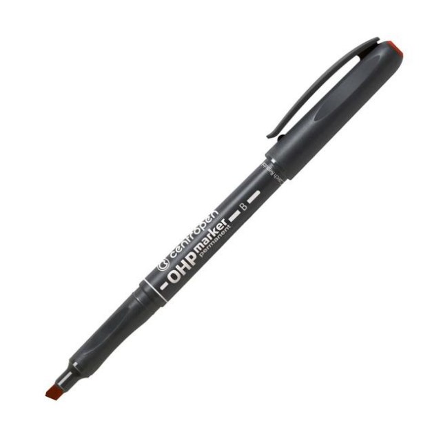Popisovač OHP Centropen 2638 B červený_1