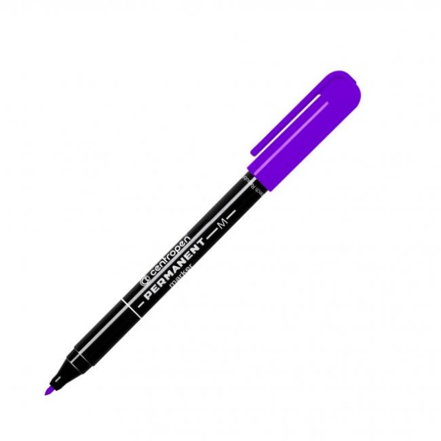 Permanentný popisovač Centropen 2846 fialový_1