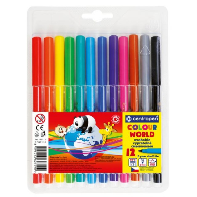 Sada popisovačov Centropen 7550/12S_1