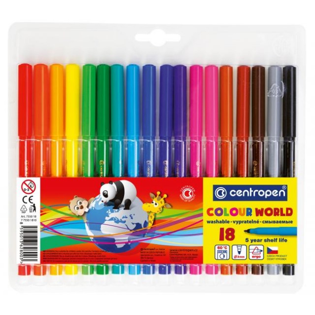 Sada popisovačov Centropen 7550/18S_1