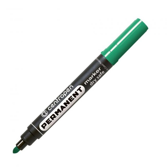 Permanentný popisovač Centropen 8510 zelený_1