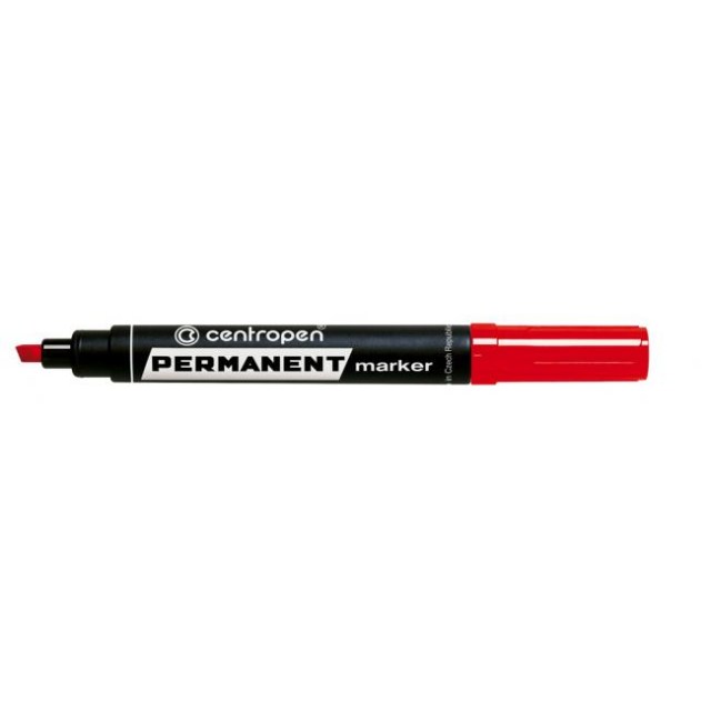 Permanentný popisovač Centropen 8576 červený_1