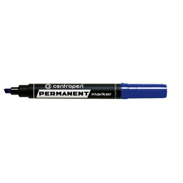 Permanentný popisovač Centropen 8576 modrý_1