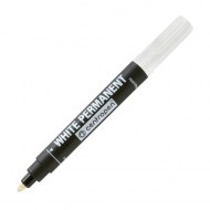 Permanentný popisovač Centropen 8586 biely_1