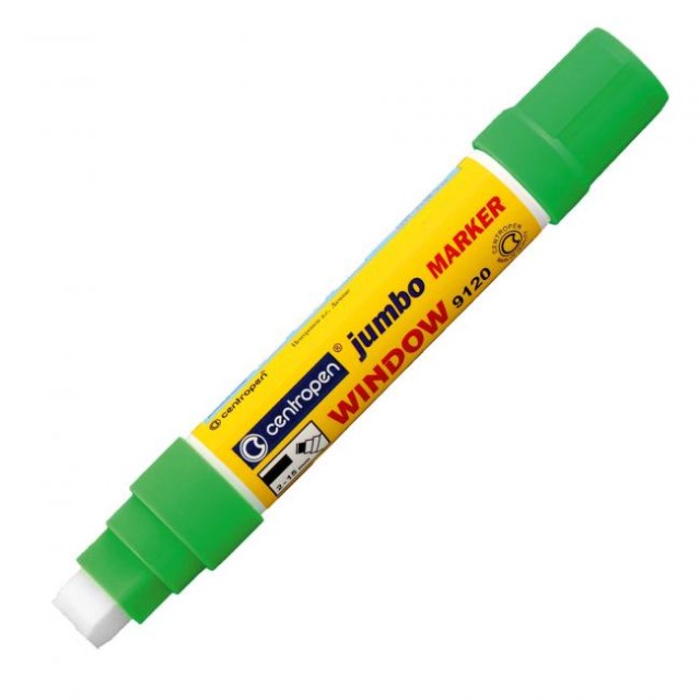 Popisovač na sklo Centropen 9120 zelený_1