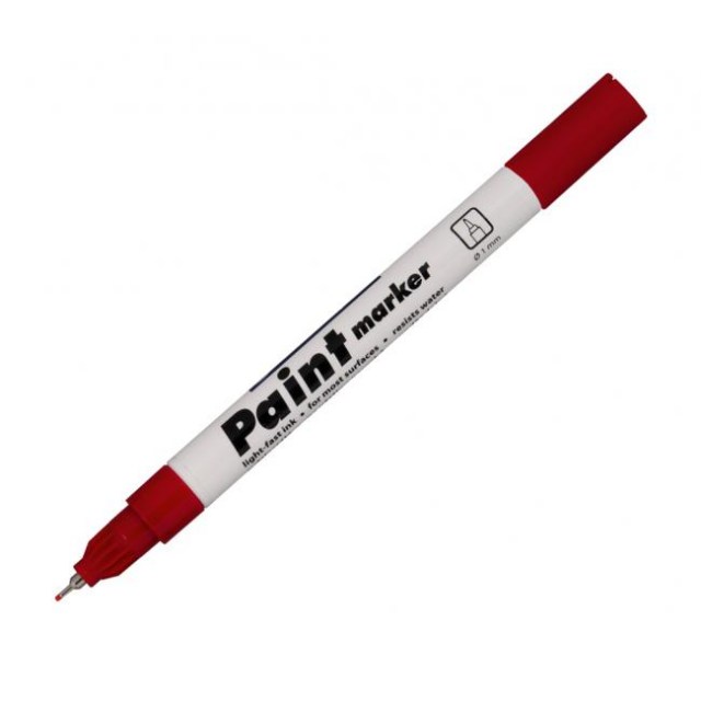 Lakový popisovač Centropen 9211 červený_1