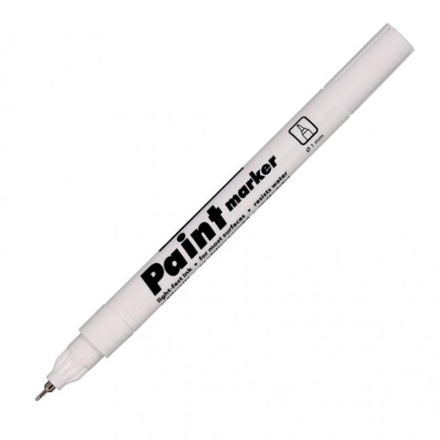 Lakový popisovač Centropen 9211 biely_1