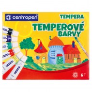 Temperové farby Centropen 6 farieb 12ml_1