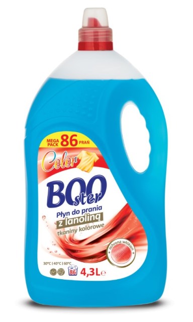 Booster univerzál 4,3 L, tekutý prostriedok na farebné oblečenie, 86 praní_1