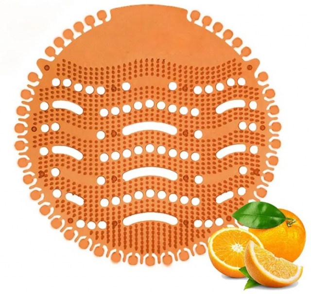 Vonné pisoárové sitko - oranžová - Pomaranč_1