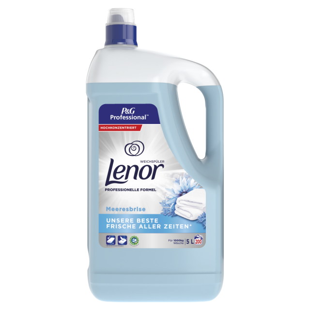 Lenor Professional aviváž Sea/Spring Breeze - 5 l/4 l, Aprilfrisch modrý, 200 praní_1