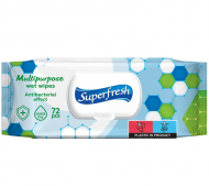 Superfresh vlhčené obrúsky, Antibakteriálne, 72ks_1