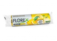 Florex - Vrecko do koša (HDPE) zaťahovacie žlté, 65 x 70 cm 60L [10 ks] Citrón_1