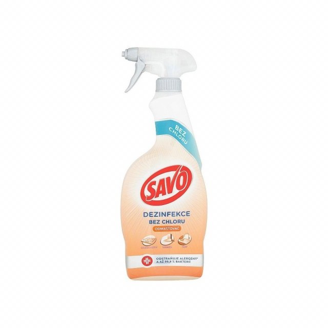 Savo 700ml v spreji bez chlóru odmasťovač - dezinfekcia, kuchyňa_1