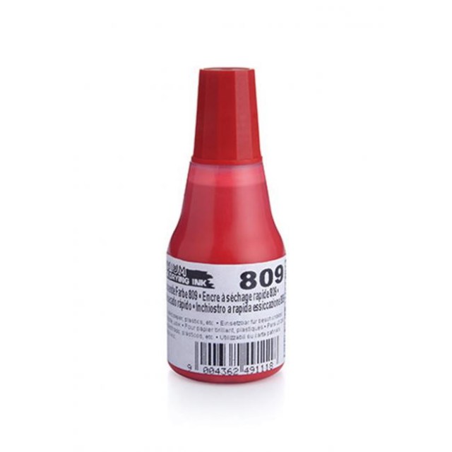 Pečiatková farba Colop 809 rýchloschnúca červená_1
