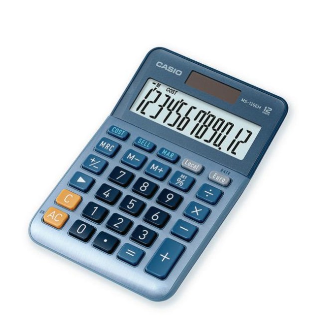 Kalkulačka Casio MS-120 EM_1