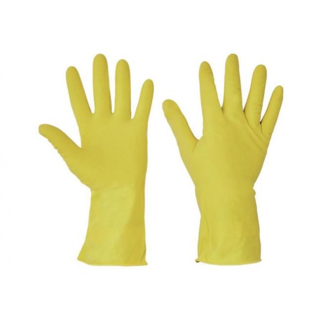 Rukavice latexové STARLING, žlté, veľ. 10/XL_1
