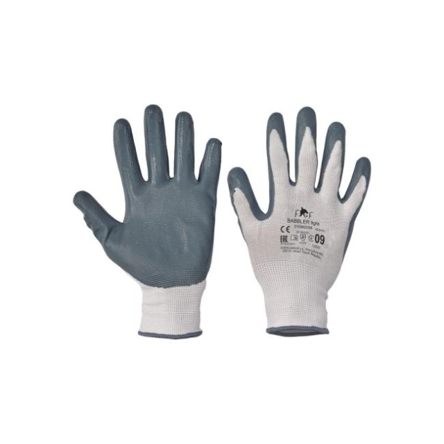 Rukavice nylon nitril BABBLER LIGHT HS-04-001, veľ. 11/XXL_1