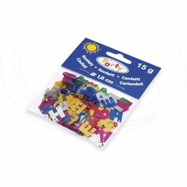 Konfety lesklé PÍSMENÁ 15 g [1 bal.]_2