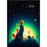 Diár denný A5 14,2 x 20,4 cm - ART Malý princ 2026_1